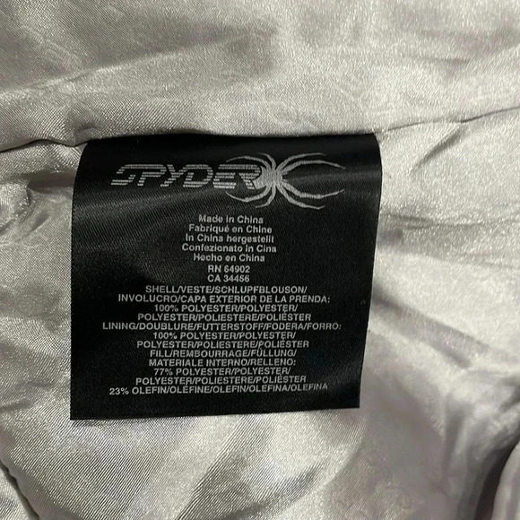 [US8]Spyder XTL WMN Ski/ Snowboarding Red Thinsulate Liteloft Hidden Hood 10km - Picture 13 of 14